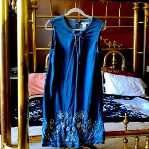 Denim summer dress